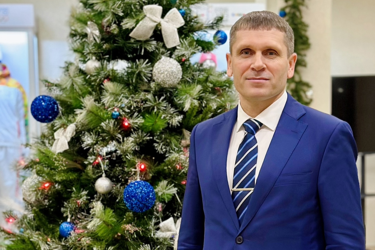 Поздравление ректора ДВГАФК Сергея Викторовича Галицына с Новым годом и Рождеством