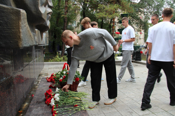 Студенты ДВГАФК отметили День победы над милитаристской Японией и окончания Второй мировой войны